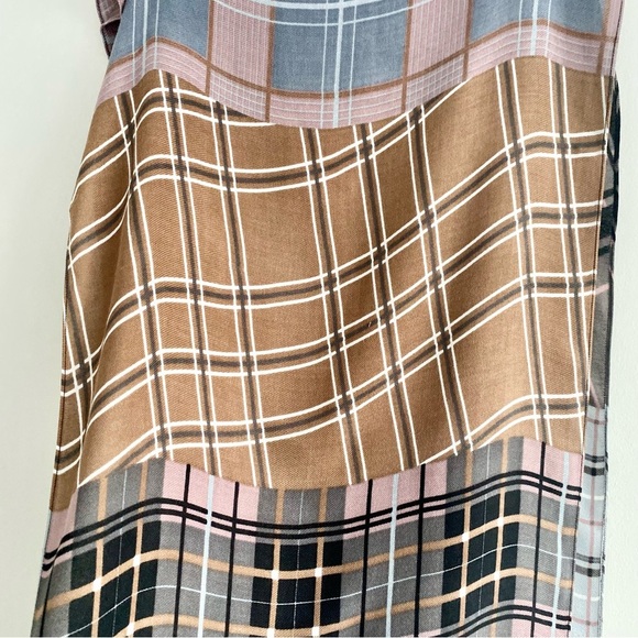 INC Patchwork Plaid Scarf NWT - Picture 8 of 10